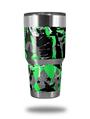 WraptorSkinz Skin Wrap compatible with RTIC 30oz ORIGINAL 2017 AND OLDER Tumblers SceneKid Green (TUMBLER NOT INCLUDED)