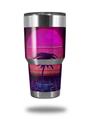 WraptorSkinz Skin Wrap compatible with RTIC 30oz ORIGINAL 2017 AND OLDER Tumblers Synth Beach (TUMBLER NOT INCLUDED)
