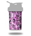 Decal Style Skin Wrap works with Blender Bottle 22oz ProStak Scene Kid Sketches Pink (BOTTLE NOT INCLUDED)
