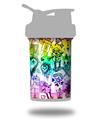 Decal Style Skin Wrap works with Blender Bottle 22oz ProStak Scene Kid Sketches Rainbow (BOTTLE NOT INCLUDED)