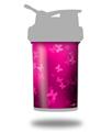 Decal Style Skin Wrap works with Blender Bottle 22oz ProStak Bokeh Butterflies Hot Pink (BOTTLE NOT INCLUDED)