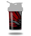 Decal Style Skin Wrap works with Blender Bottle 22oz ProStak Baja 0040 Red Dark (BOTTLE NOT INCLUDED)