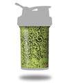 Decal Style Skin Wrap works with Blender Bottle 22oz ProStak Folder Doodles Sage Green (BOTTLE NOT INCLUDED)