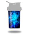 Decal Style Skin Wrap works with Blender Bottle 22oz ProStak Cubic Shards Blue (BOTTLE NOT INCLUDED)