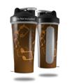 Decal Style Skin Wrap works with Blender Bottle 28oz Bokeh Music Orange (BOTTLE NOT INCLUDED)