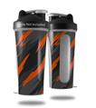 Decal Style Skin Wrap works with Blender Bottle 28oz Jagged Camo Burnt Orange (BOTTLE NOT INCLUDED)