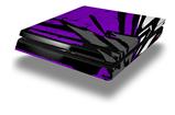Vinyl Decal Skin Wrap compatible with Sony PlayStation 4 Slim Console Baja 0040 Purple (PS4 NOT INCLUDED)