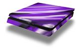 Vinyl Decal Skin Wrap compatible with Sony PlayStation 4 Slim Console Paint Blend Purple (PS4 NOT INCLUDED)