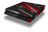 Vinyl Decal Skin Wrap compatible with Sony PlayStation 4 Slim Console Baja 0014 Red (PS4 NOT INCLUDED)