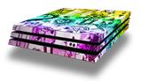 Vinyl Decal Skin Wrap compatible with Sony PlayStation 4 Pro Console Scene Kid Sketches Rainbow (PS4 NOT INCLUDED)