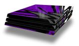 Vinyl Decal Skin Wrap compatible with Sony PlayStation 4 Pro Console Baja 0040 Purple (PS4 NOT INCLUDED)