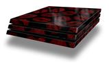 Vinyl Decal Skin Wrap compatible with Sony PlayStation 4 Pro Console Red And Black Lips (PS4 NOT INCLUDED)
