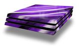 Vinyl Decal Skin Wrap compatible with Sony PlayStation 4 Pro Console Paint Blend Purple (PS4 NOT INCLUDED)