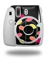 WraptorSkinz Skin Decal Wrap compatible with Fujifilm Mini 8 Camera Plain Leaves On Black (CAMERA NOT INCLUDED)