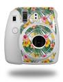 WraptorSkinz Skin Decal Wrap compatible with Fujifilm Mini 8 Camera Beach Flowers 02 White (CAMERA NOT INCLUDED)