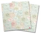WraptorSkinz Vinyl Craft Cutter Designer 12x12 Sheets Flowers Pattern 02 - 2 Pack