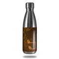 Skin Decal Wrap for RTIC Water Bottle 17oz Bokeh Music Orange (BOTTLE NOT INCLUDED)