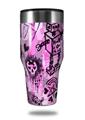 Skin Decal Wrap for Walmart Ozark Trail Tumblers 40oz Scene Kid Sketches Pink (TUMBLER NOT INCLUDED) by WraptorSkinz