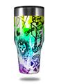 Skin Decal Wrap for Walmart Ozark Trail Tumblers 40oz Scene Kid Sketches Rainbow (TUMBLER NOT INCLUDED) by WraptorSkinz