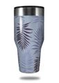 Skin Decal Wrap for Walmart Ozark Trail Tumblers 40oz Palms 01 Purple On Purple (TUMBLER NOT INCLUDED) by WraptorSkinz