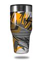 Skin Decal Wrap for Walmart Ozark Trail Tumblers 40oz - Baja 0032 Orange (TUMBLER NOT INCLUDED)