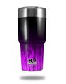 Skin Decal Wrap for K2 Element Tumbler 30oz - Fire Flames Purple (TUMBLER NOT INCLUDED) by WraptorSkinz