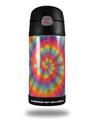 Skin Decal Wrap for Thermos Funtainer 12oz Bottle Tie Dye Swirl 107 (BOTTLE NOT INCLUDED) by WraptorSkinz