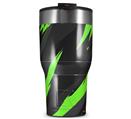 WraptorSkinz Skin Wrap compatible with 2017 and newer RTIC Tumblers 30oz Jagged Camo Neon Green (TUMBLER NOT INCLUDED)