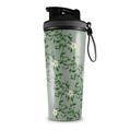 Skin Wrap Decal for IceShaker 2nd Gen 26oz Victorian Design Green (SHAKER NOT INCLUDED)