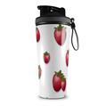 Skin Wrap Decal for IceShaker 2nd Gen 26oz Strawberries on White (SHAKER NOT INCLUDED)
