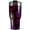 Skin Wrap Decal for 2017 RTIC Tumblers 40oz Red Pink And Black Lips (TUMBLER NOT INCLUDED)