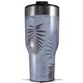 Skin Wrap Decal for 2017 RTIC Tumblers 40oz Palms 01 Purple On Purple (TUMBLER NOT INCLUDED)