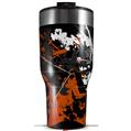 Skin Wrap Decal for 2017 RTIC Tumblers 40oz Baja 0003 Burnt Orange (TUMBLER NOT INCLUDED)