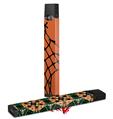 Skin Decal Wrap 2 Pack for Juul Vapes Ripped Fishnets Orange JUUL NOT INCLUDED