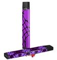 Skin Decal Wrap 2 Pack for Juul Vapes Ripped Fishnets Purple JUUL NOT INCLUDED