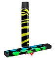 Skin Decal Wrap 2 Pack for Juul Vapes Zebra Yellow JUUL NOT INCLUDED