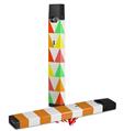 Skin Decal Wrap 2 Pack for Juul Vapes Triangles Citrus JUUL NOT INCLUDED