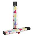 Skin Decal Wrap 2 Pack for Juul Vapes Triangles Light JUUL NOT INCLUDED