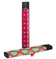 Skin Decal Wrap 2 Pack for Juul Vapes Paper Planes Rasberry JUUL NOT INCLUDED