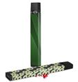 Skin Decal Wrap 2 Pack for Juul Vapes VintageID 25 Green JUUL NOT INCLUDED