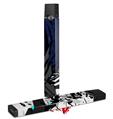 Skin Decal Wrap 2 Pack compatible with Juul Vapes Baja 0040 Blue Navy JUUL NOT INCLUDED