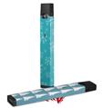 Skin Decal Wrap 2 Pack for Juul Vapes Winter Snow Teal Blue JUUL NOT INCLUDED