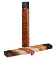 Skin Decal Wrap 2 Pack for Juul Vapes Folder Doodles Burnt Orange JUUL NOT INCLUDED