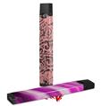 Skin Decal Wrap 2 Pack for Juul Vapes Folder Doodles Pink JUUL NOT INCLUDED