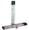 Skin Decal Wrap 2 Pack for Juul Vapes Watercolor Leaves Blues JUUL NOT INCLUDED