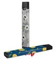 Skin Decal Wrap 2 Pack for Juul Vapes Poppy Grey JUUL NOT INCLUDED