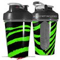 Decal Style Skin Wrap works with Blender Bottle 20oz Zebra Green (BOTTLE NOT INCLUDED)