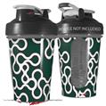 Decal Style Skin Wrap works with Blender Bottle 20oz Locknodes 03 Hunter Green (BOTTLE NOT INCLUDED)