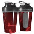 Decal Style Skin Wrap works with Blender Bottle 20oz Bokeh Music Red (BOTTLE NOT INCLUDED)