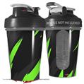 Decal Style Skin Wrap works with Blender Bottle 20oz Jagged Camo Neon Green (BOTTLE NOT INCLUDED)